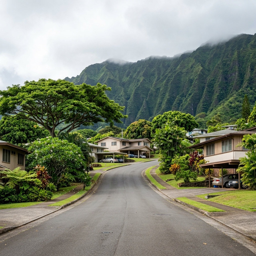 Moanalua Salt Lake Nieghborhood
